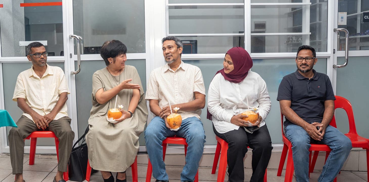 ނުރަސްމީ ދަތުރުފުޅެއްގައި ޖަޕާން އެމްބަސީގެ ހެޑް އޮފް ޕޮލިޓިކަލް އެފެއާޒް، މިސް އޮހްޔާމާ ޓޮމޯކޯ އިއްޔެ ފުވައްމުލައް ސިޓީއަށް ޒިޔާރަތް ކުރައްވައިފި
